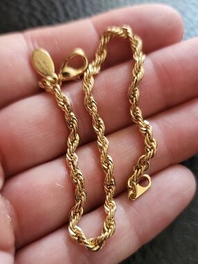 American Showcase Gold Rope Chain Bracelet - Classic Women’s Jewelry